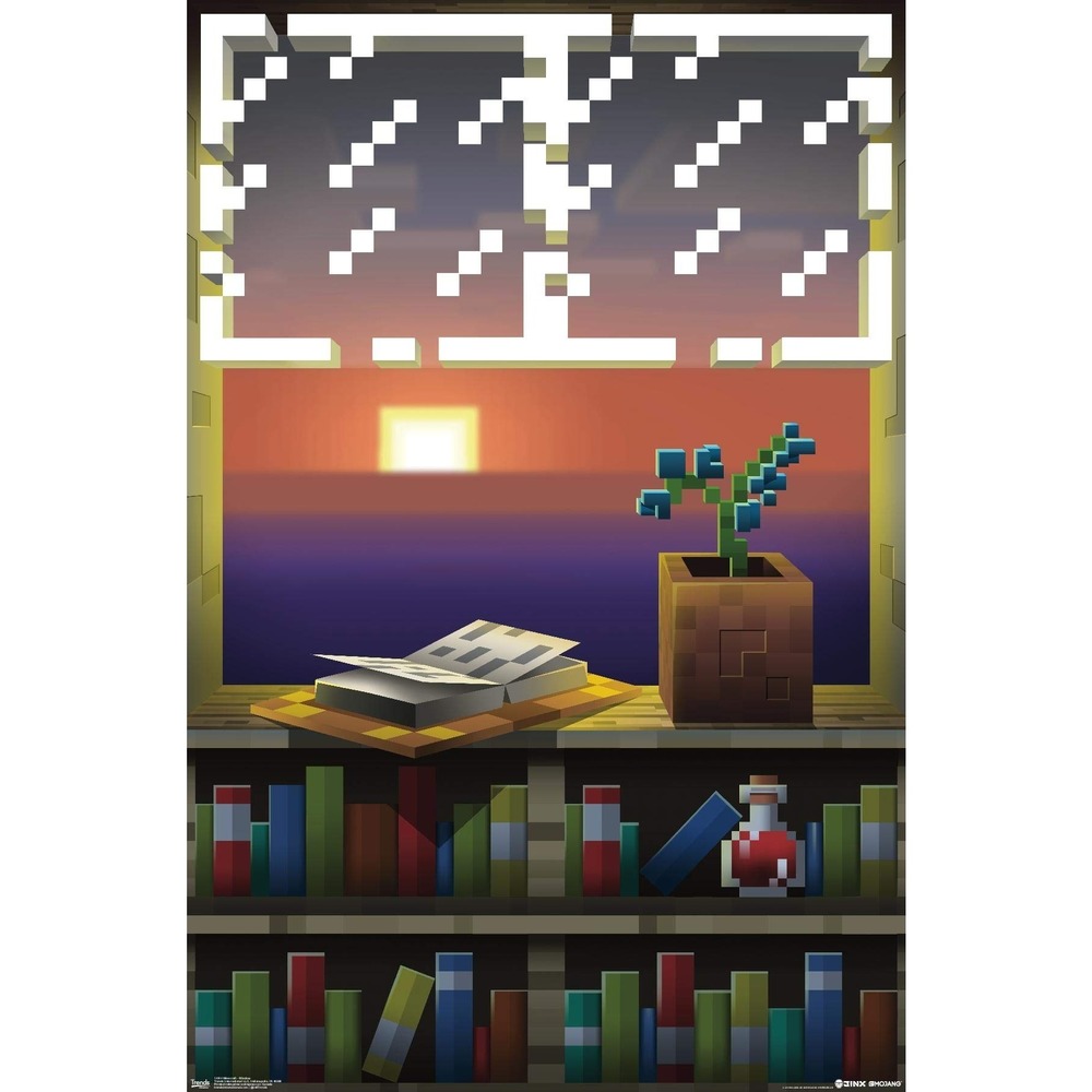 Minecraft - Window Wall Poster